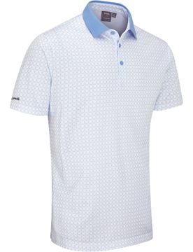 Ping Polo Jared, weiss/blau s