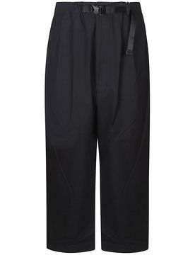 Cotton Twill Tailored Trousers