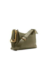 JACOBS Ledertasche - Schultertasche SCENE olive damen