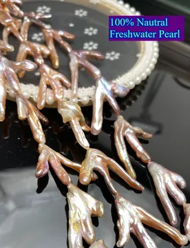 Natural Freshwater Pearl Purple Chicken Claw Pearl 30-35mm For Jewelry Making DIY Bracelet Earrings Necklace Accessory - Aliexpress - FashionsVida