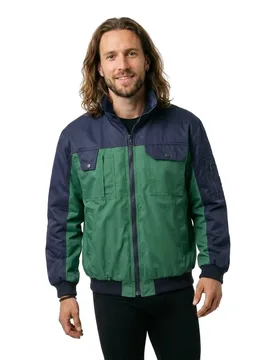 Veste De Pilote Image 00922 Green / Navy XL - MASCOT - FashionsVida