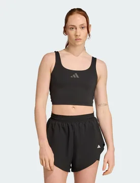 Canotta del reggiseno di supporto Power Light L Black - Adidas - FashionsVida