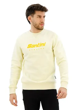 Santini Felpa Logo Cream