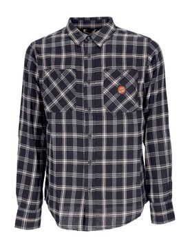 Camicia Manica Lunga Uomo Apex L/s Shirt Black Check