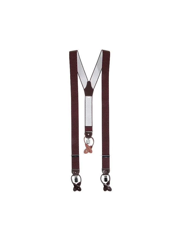 PROFUOMO Hosenträger rot herren - Profuomo - FashionsVida