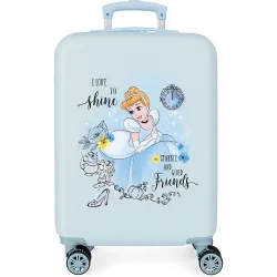 Maleta de cabina infantil Cenicienta Princess Celebration rígida con capacidad de 34L