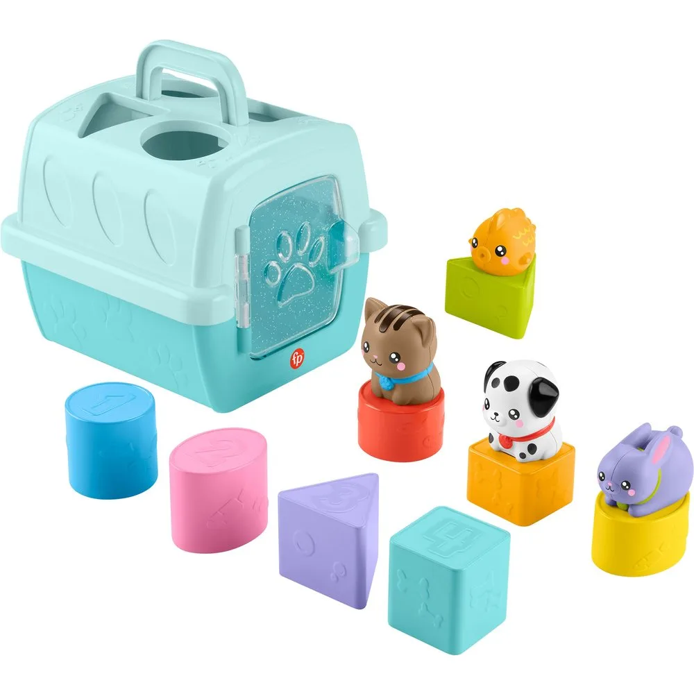 Juego de encajables Sort & Stow Pet Carrier - Fisher-Price - FashionsVida