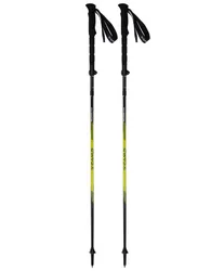 Bâtons de randonnée - Megasonic Plus en Aluminium - Jaune