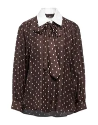 Hemd Damen Dunkelbraun 0,1,2,3 Damen