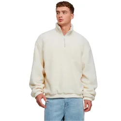 Maglione Con Mezza Zip Oversized Teddy White Sand 4XL
