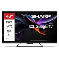 Tv 43hr7265e 43´´ 4k Qled Black One Size unisex