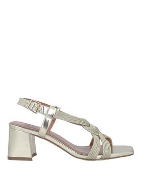 Sandalias Mujer Platino 37,39,40 Mujer