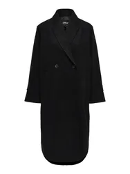 Mantel - ONLMAISY OVERSIZED WOOL COAT OTW - XS bis L - für Damen - Größe XS - schwarz - Frauen - female