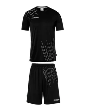 Ensemble à Manches Courtes Score 26 Black / White S - Uhlsport - FashionsVida