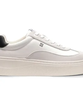 Hugo Sneaker Lyzz 10279175 Red Open White EU 36 - Hugo Boss - FashionsVida