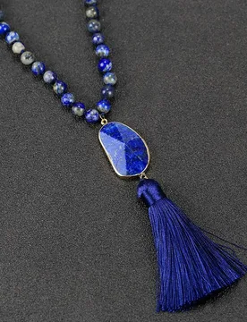 Natural Stone String Pendant Tassel Horse Necklace DIY Pendant Simple for Men and Women Couples - Aliexpress - FashionsVida