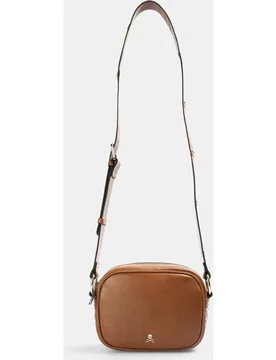 Bolso de hombro pequeño NEW SKULL BAG negro - Scalpers - FashionsVida