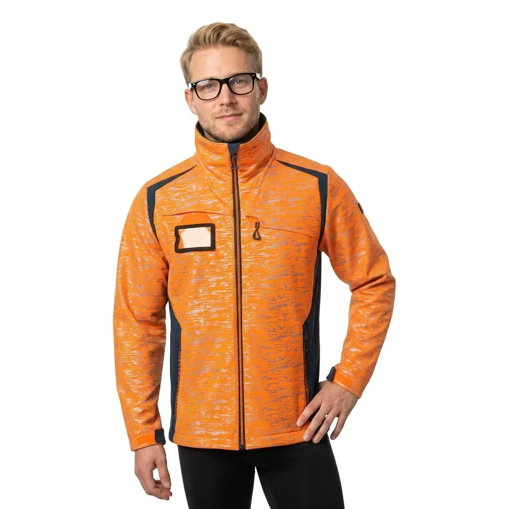 Veste Softshell Accelerate Safe 19202 Hi-Vis Orange / Dark Petroleum S - MASCOT - FashionsVida