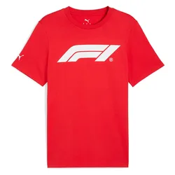 Select Maglietta A Maniche Corte F1 Ess Logo Pop Red M
