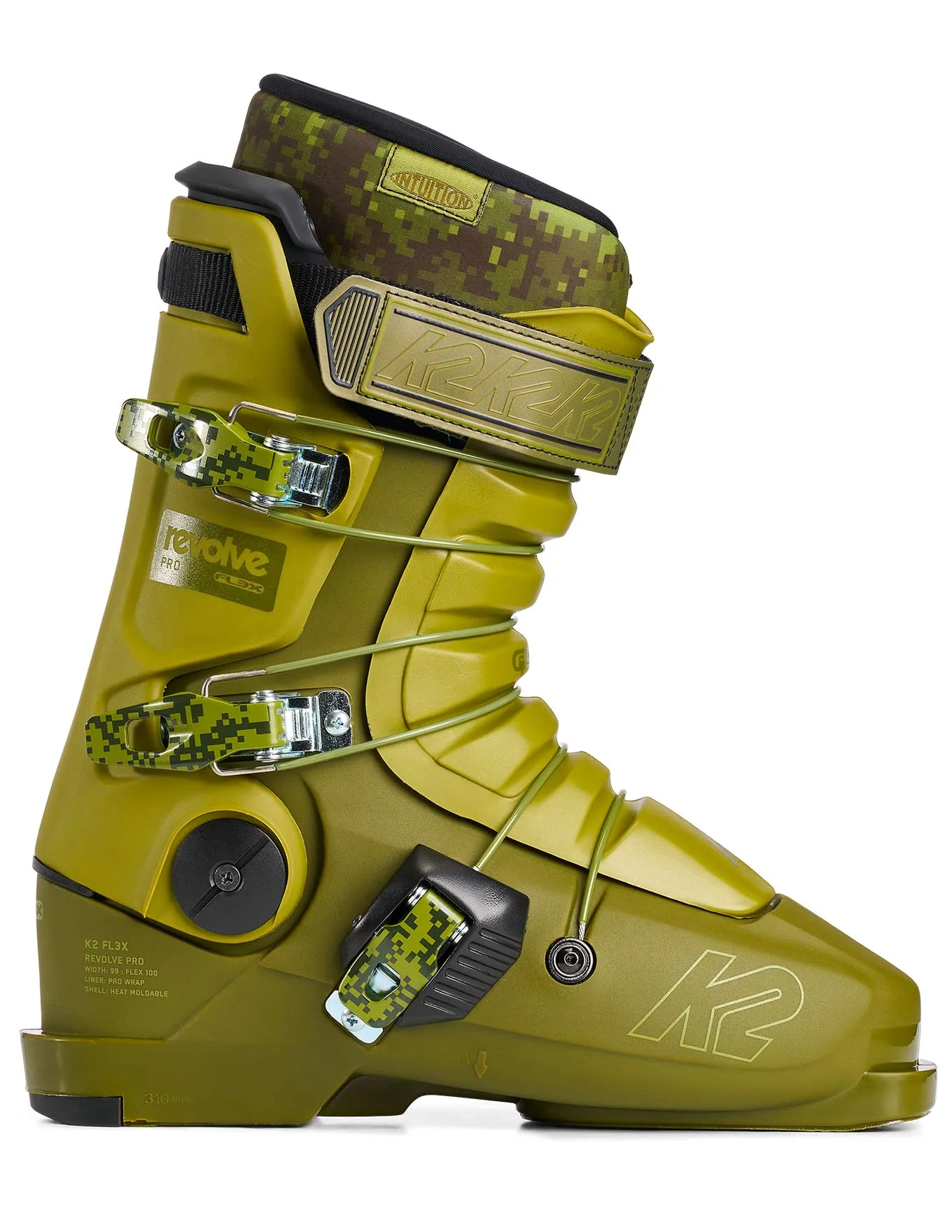 Chaussures freestyle - Revolve Pro Kaki - Taille 41,5 - K2 - FashionsVida