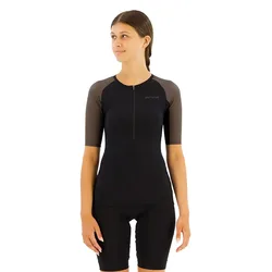 Maglia Da Triathlon A Maniche Corte Athlex Silver