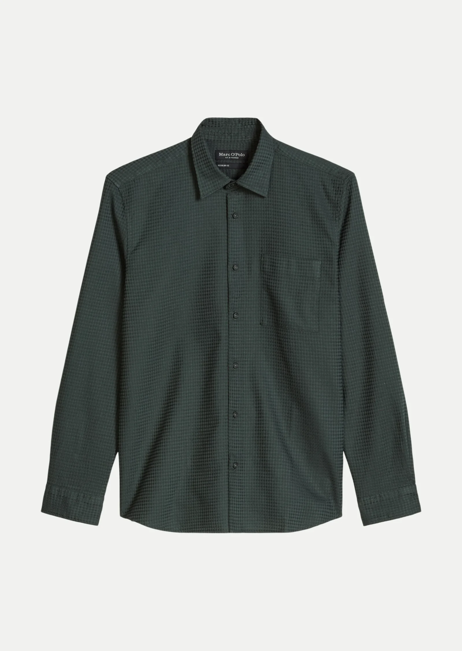 Marc O' Polo mit kleinem Karomuster Grün XL - Marc O'Polo - FashionsVida