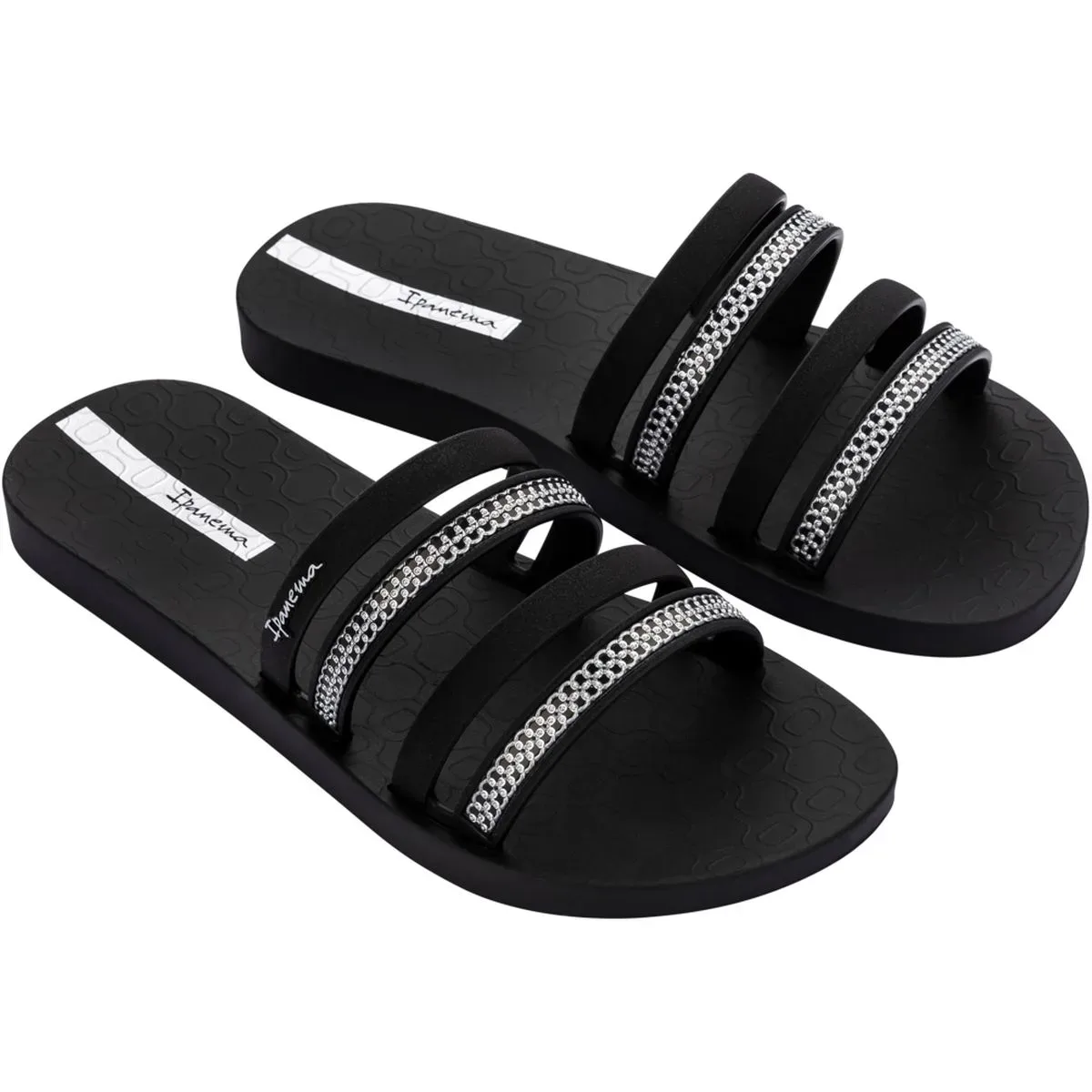 Mesh II Damen Badepantolette, schwarz, Größe 39 39 - Ipanema - FashionsVida