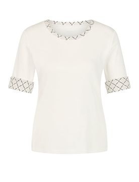 Marc CAIN T-Shirt weiss 40 damen