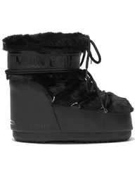Bottes après-ski en fausse fourrure - Moon Boot Icon Low Faux Fur Black - Taille 39-41 - Noir