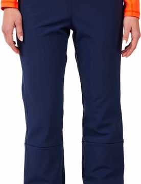 Steghose W Ski Softshell Pant Dark Navy für Damen aus Softshell Größe L Navy blau