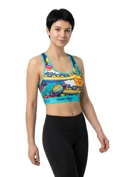 Haut De Sport à Impact Moyen Chupa Chups Space Multicolour S - OTSO - FashionsVida