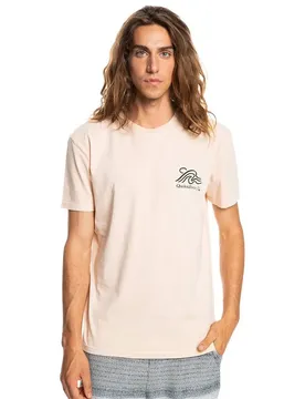 T-shirt à Manches Courtes Slow Mover Almond Cream M