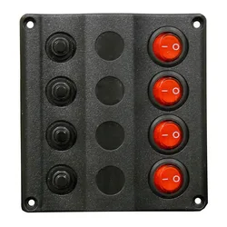 Switches Electric Panel Black One Size unisex