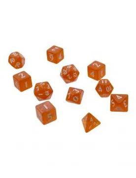 Eclipse 11 Dice Set - Pumpkin Orange - Ultra PRO - FashionsVida