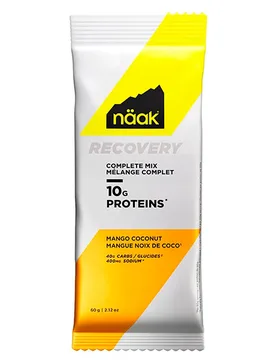 Naak Boîte De Boisson Isotonique En Poudre Ultra Recovery™ Complete Mix Mangue Et Noix De Coco 60g 12 Unités - Näak - FashionsVida