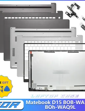 NEW For Matebook D15 BOB-WAE9P BOh-WAQ9L Laptop LCD Back Cover Front Bezel Palmrest Bottom Case Hinges Laptop Frames - Aliexpress - FashionsVida
