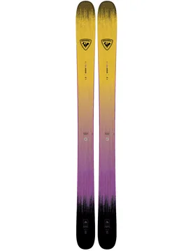 Skis Freeride - Sender Free 118 2026 en Bois - Taille 186 cm - Orange - Rossignol - FashionsVida