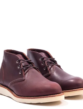 Mens 3141 Heritage Work Chukka Boots In Brown - Size Uk 10.5 - Red Wing - FashionsVida