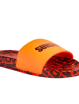 Tongs Logo Fluo Orange EU 40