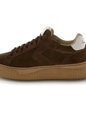 Sneaker Lipari Chocolate / Off White EU 36
