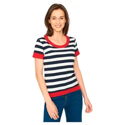 Maglietta A Maniche Corte Tonnere Sr Navy / Pearl 3XL