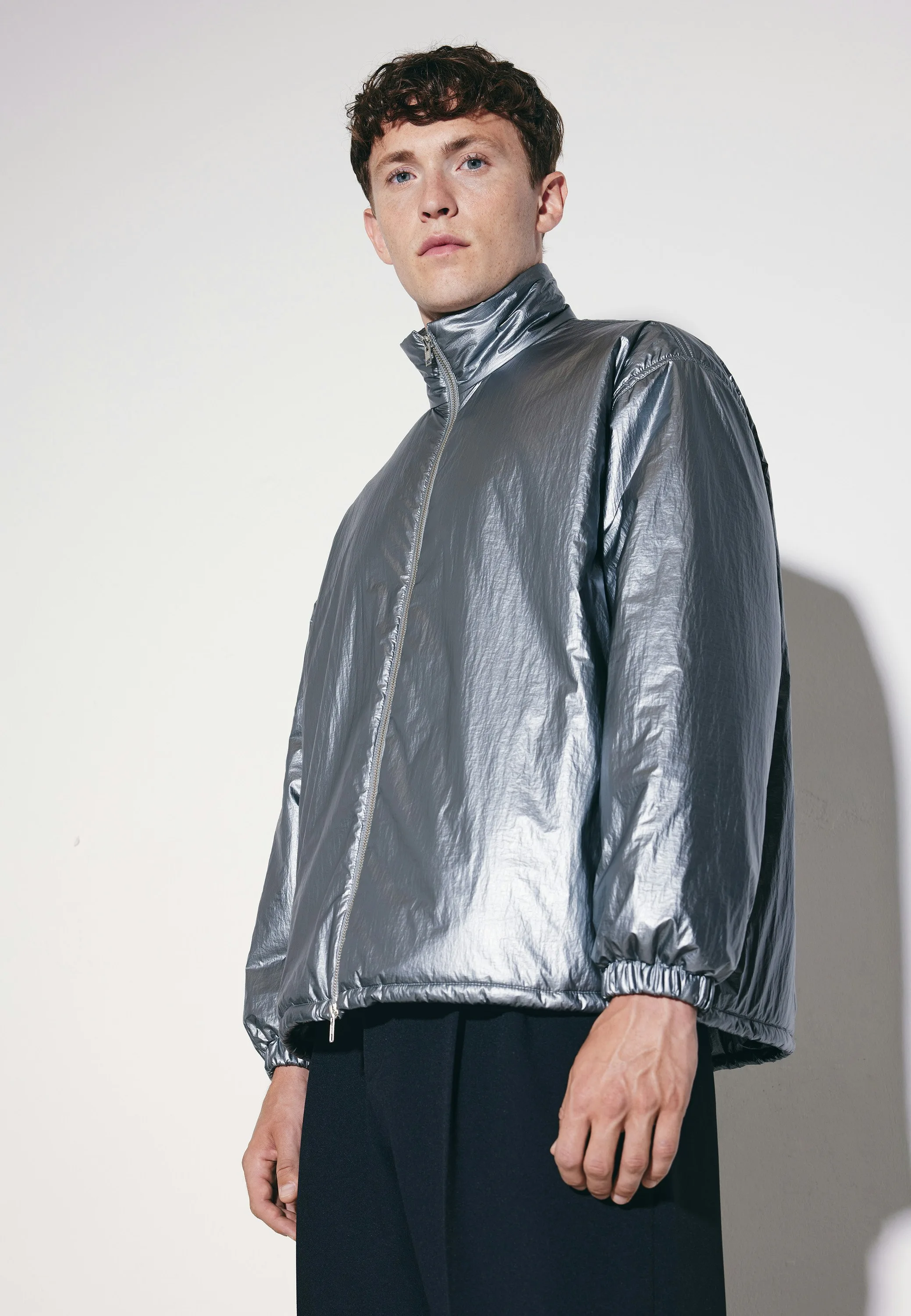 Oversized Jacke Uni Grau M - Seidensticker - FashionsVida