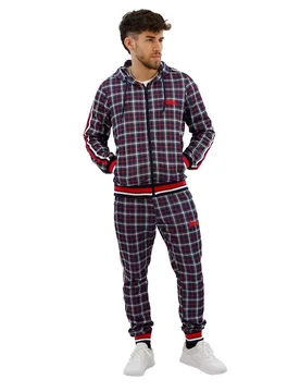 Survêtement Orbost Navy / Red / White XL - Lonsdale - FashionsVida