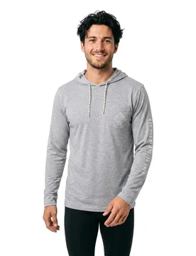 Rash Guard Manches Longues Tippet Hood Tech Quarry 2XL - Salty Crew - FashionsVida