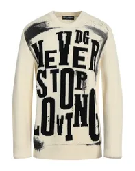 DOLCE&GABBANA Pullover Herren Off white 50 Herren
