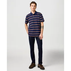 Vaquero de hombre Larston de corte slim en azul
