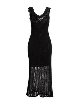 Vestido largo Mujer Negro 34 Mujer