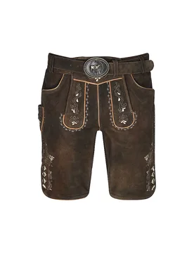 Lederhose LEO marron 46 - Gweih & Silk - FashionsVida