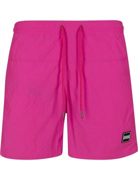 Urban Classics Bermudas rosa neón