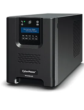 Ups Professional Tower 1000va 900w 8xiec Pr1000elcd Black One Size unisex - CyberPower - FashionsVida